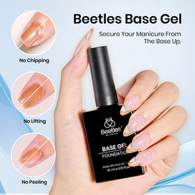 beetles Gel Nail Kit components arranged neatly