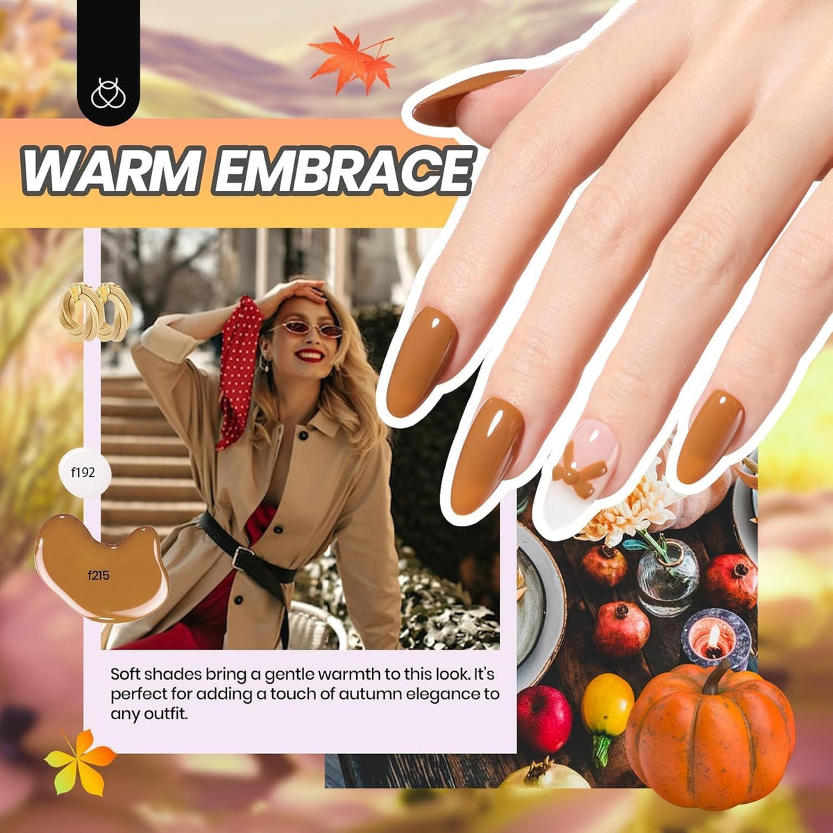 beetles Gel Nail Kit in use with vibrant nails