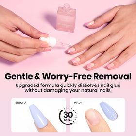 beetles Gel Nail Kit nail glue remover bottle