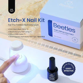 beetles Gel Nail Kit portable UV LED lamp with USB cable