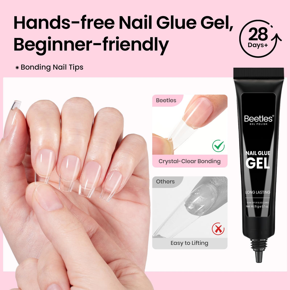 beetles Gel Nail Kit showcasing mini UV lamp