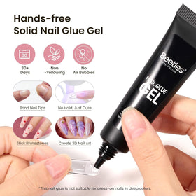 beetles Gel Nail Kit with all components displayed