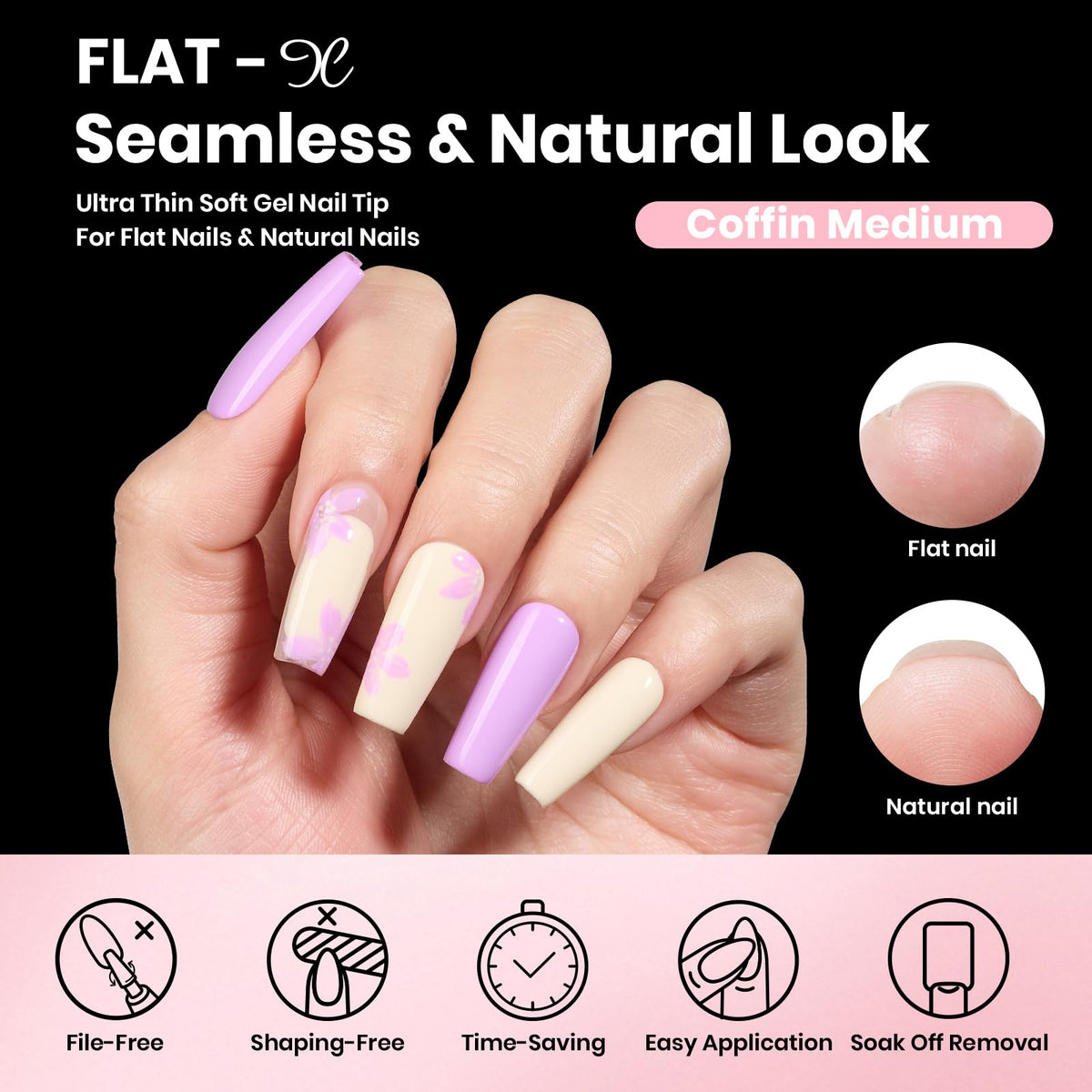 beetles Gel Nail Kit with mini UV nail lamp and tools