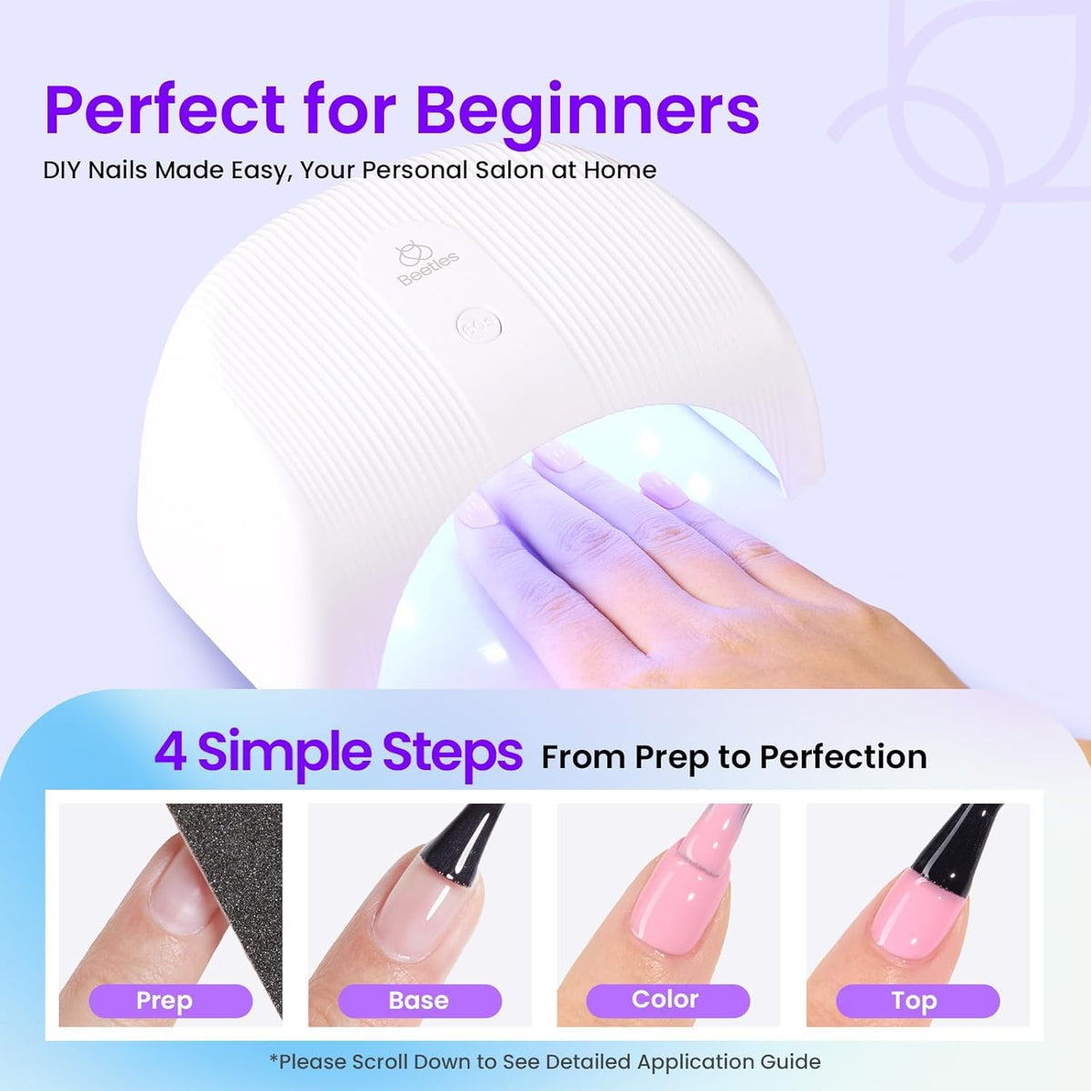 beetles Gel Nail Lamp for curing gel polish