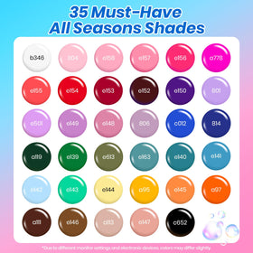 beetles Gel Nail Polish 35 vibrant colours in 5ml bottles