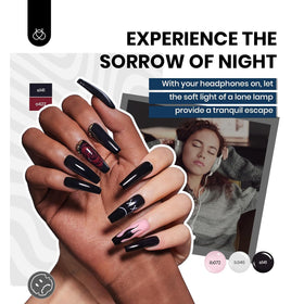 beetles Gel Nail Polish 55 vibrant colours display