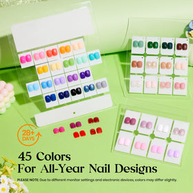 beetles Gel Nail Polish application on nails