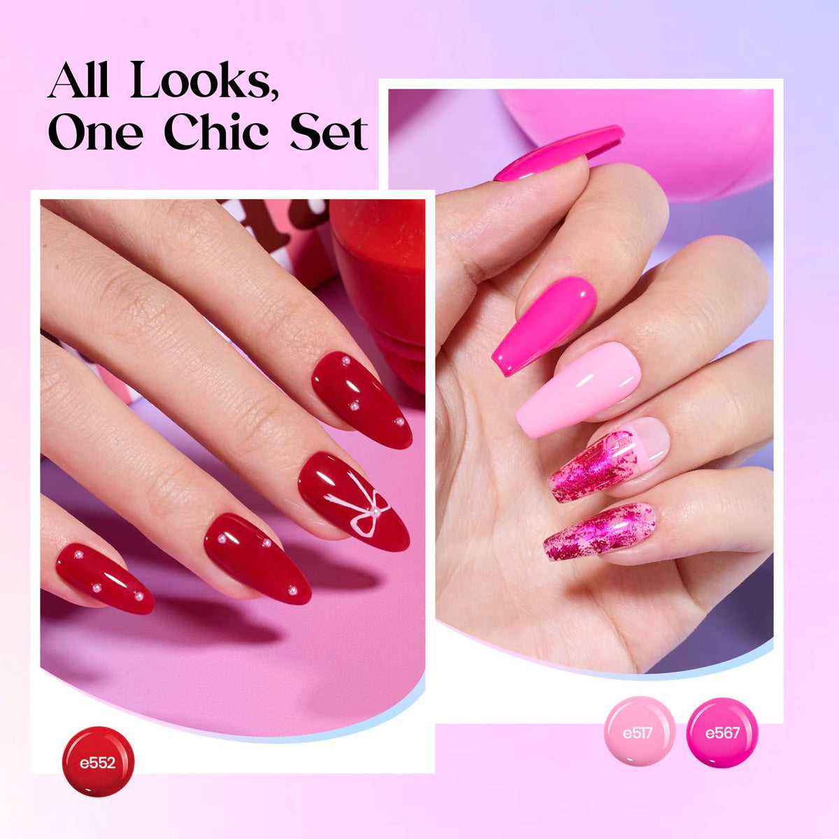 beetles Gel Nail Polish application with UV light