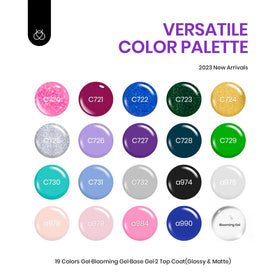 beetles Gel Nail Polish bottles in various colours