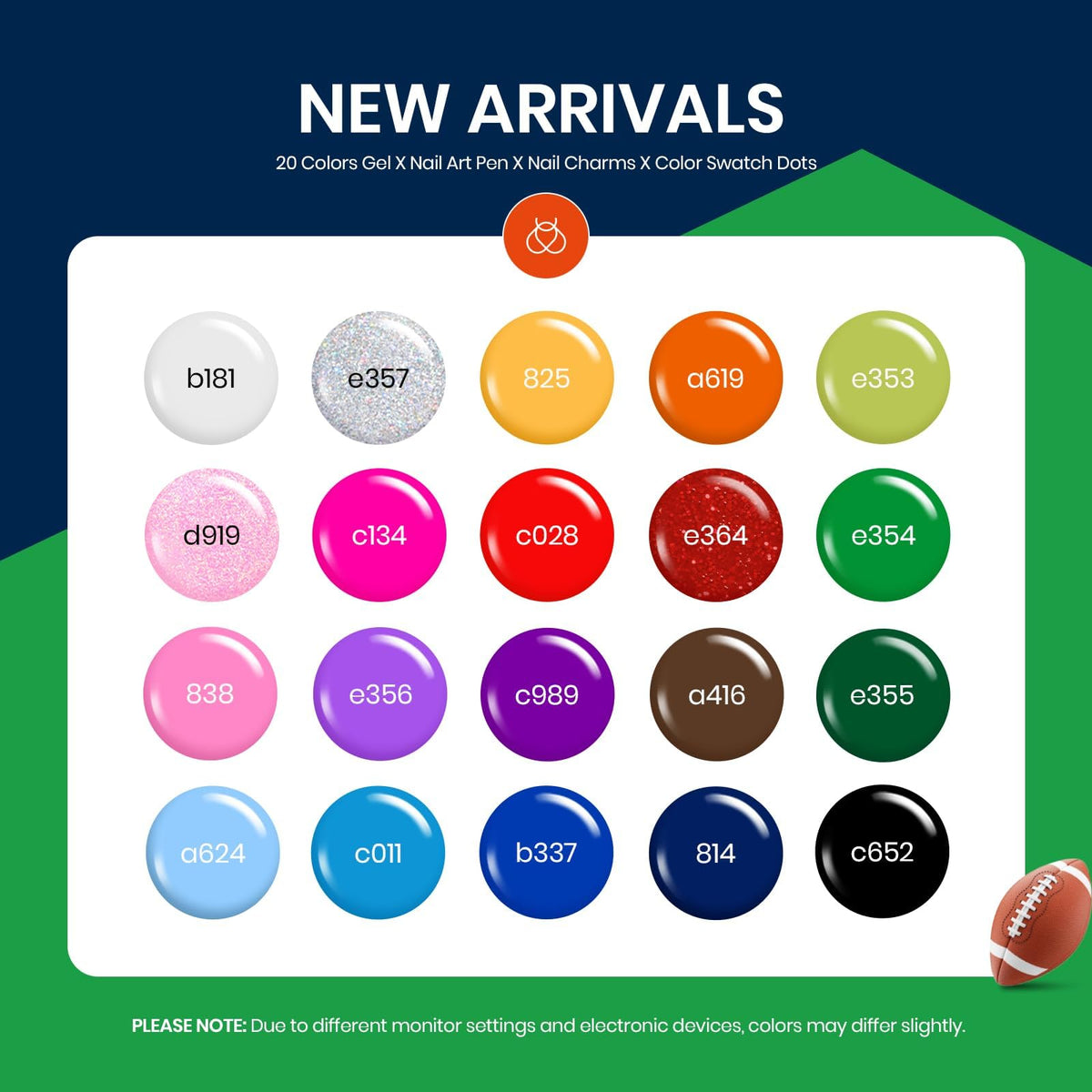 beetles Gel Nail Polish Color Card Doudou