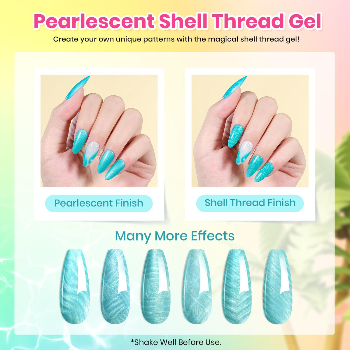 beetles Gel Nail Polish double-ended nail art pen and magnet