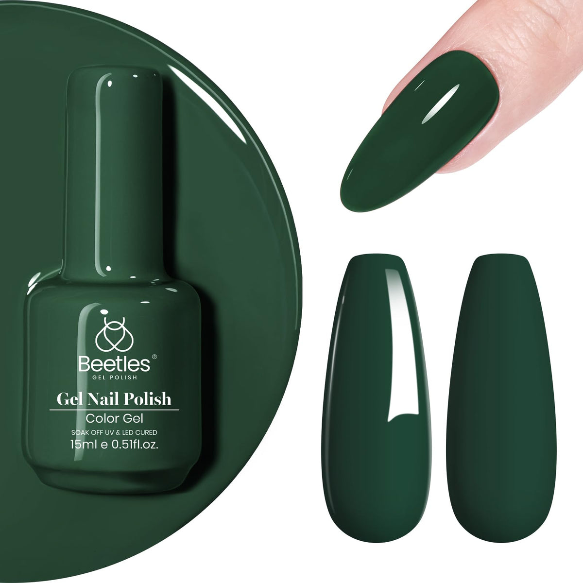 Beetles Gel Nail Polish in a nail care setup