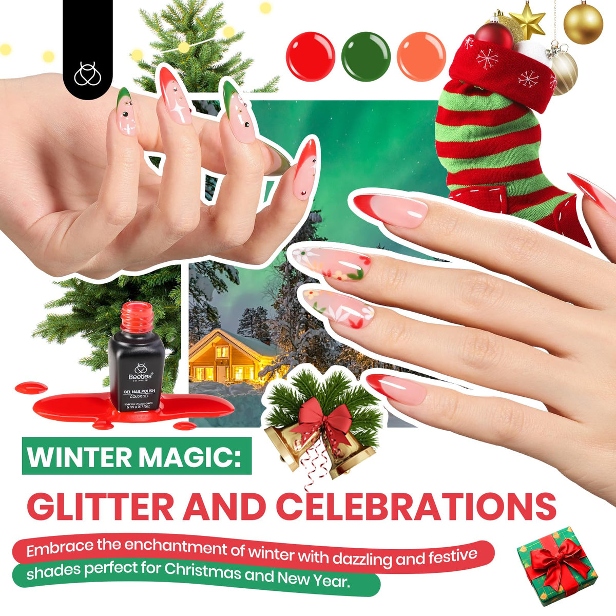beetles Gel Nail Polish Kit accessories and tools