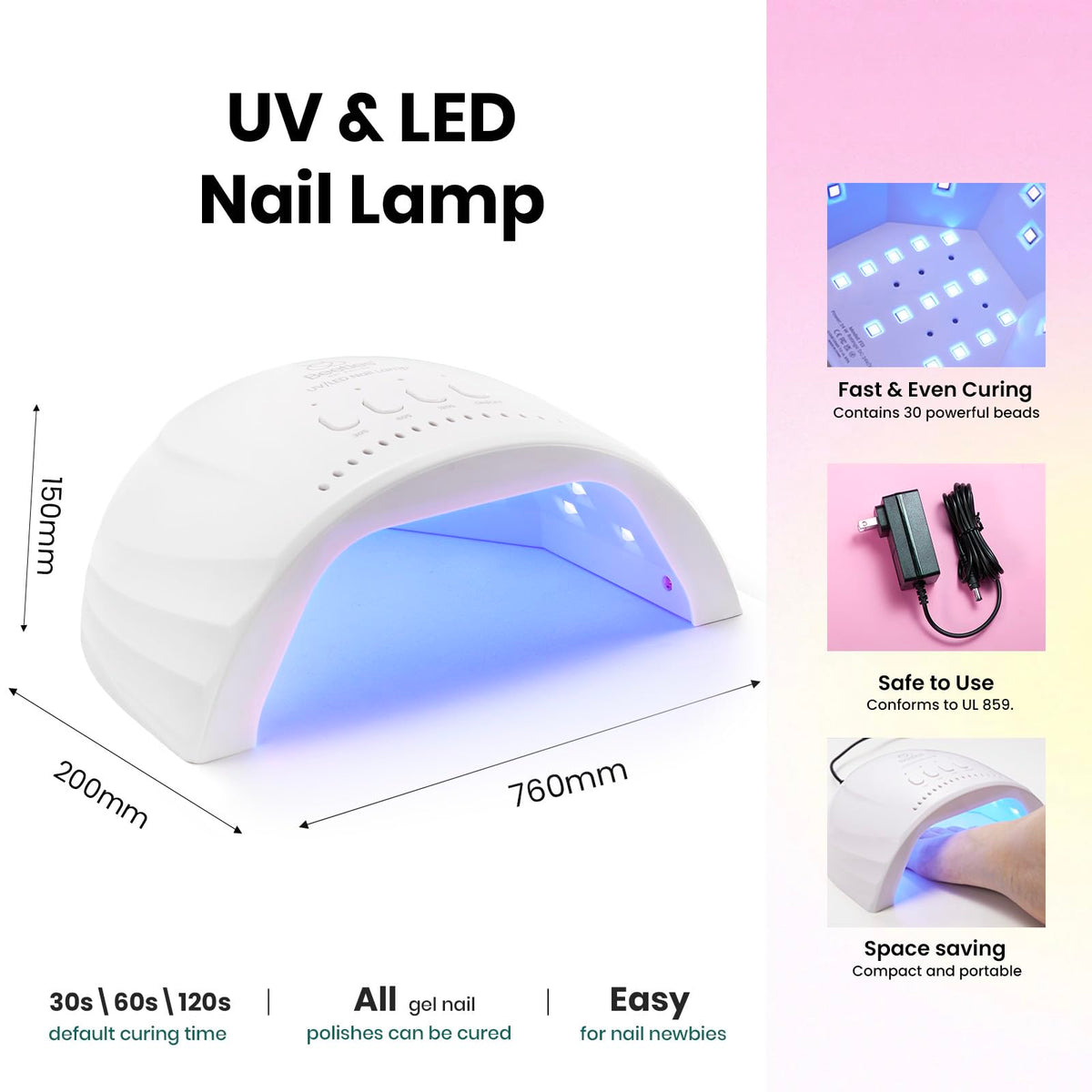 beetles Gel Nail Polish Kit cuticle oil and top coats