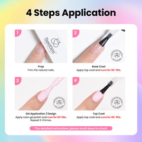beetles Gel Nail Polish Kit in packaging