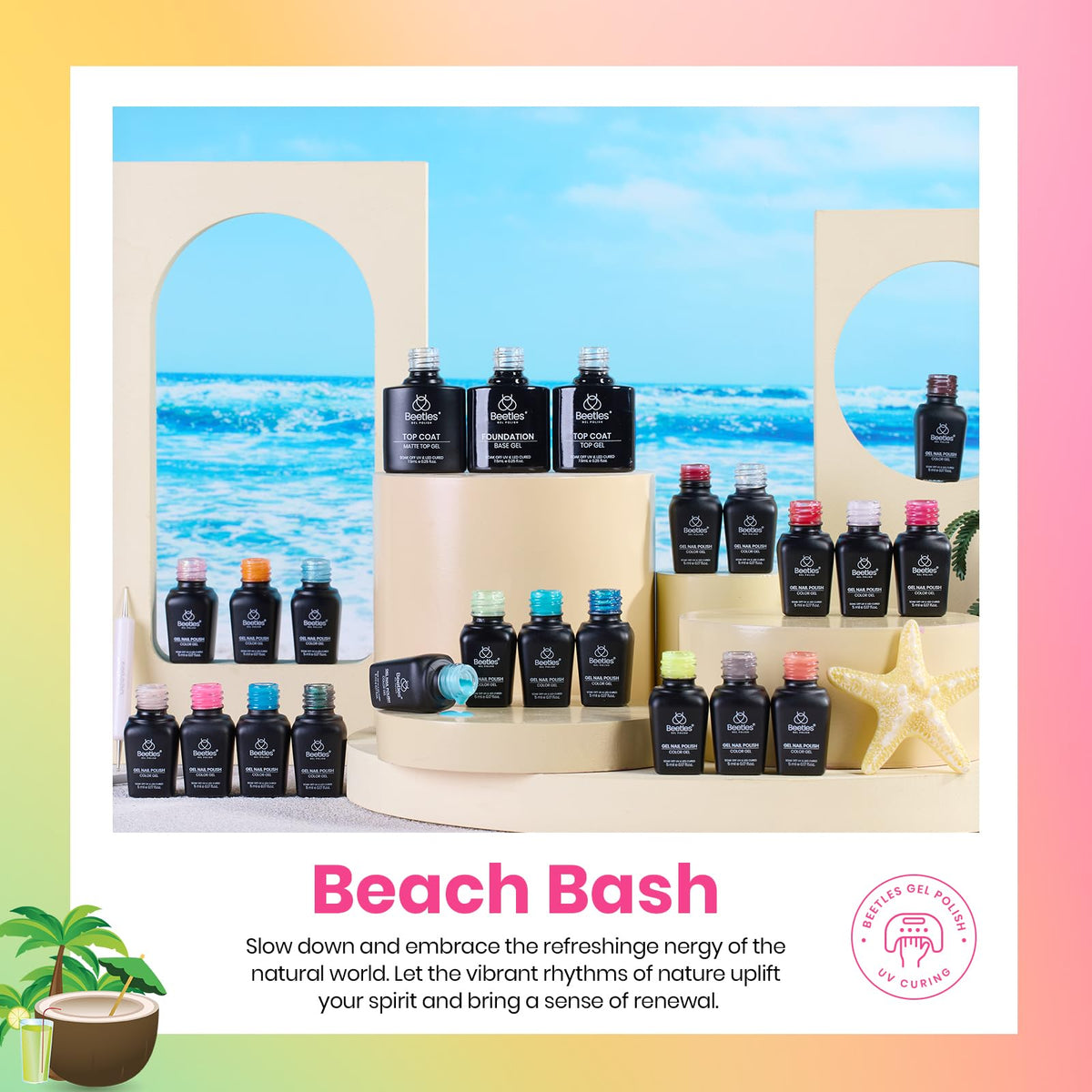 beetles Gel Nail Polish kit packaging