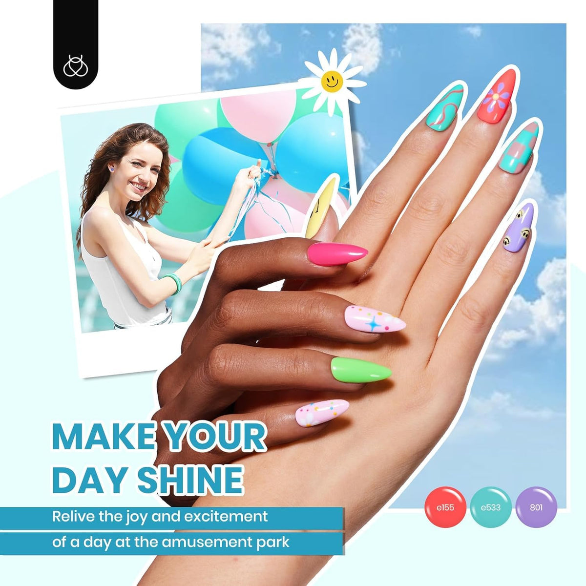 beetles Gel Nail Polish Kit packaging and contents