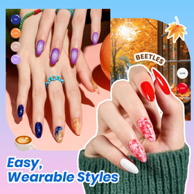 beetles Gel Nail Polish kit packaging and contents