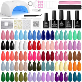 beetles Gel Nail Polish Kit with 32 colours and UV light