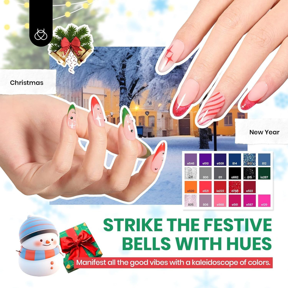 beetles Gel Nail Polish kit with accessories
