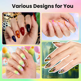 beetles Gel Nail Polish Kit with professional nail lamp