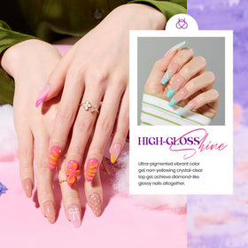 beetles Gel Nail Polish matte top coat