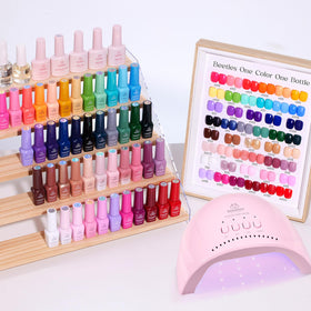 beetles Gel Nail Polish no-wipe top coat bottle