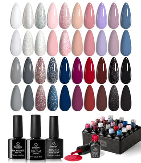 beetles Gel Nail Polish Set 23Pcs with assorted colours