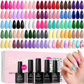 beetles Gel Nail Polish Set 32 colours front view