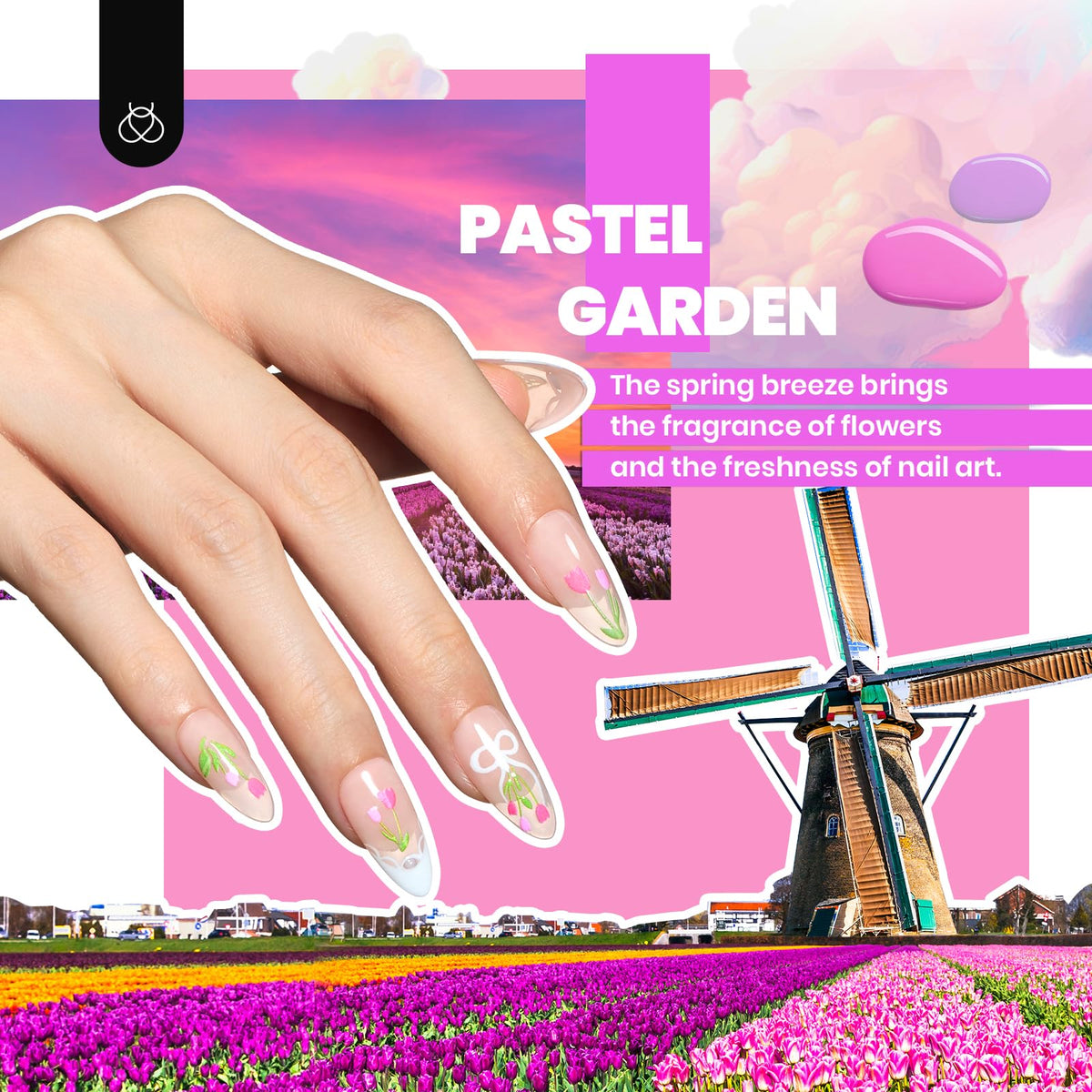 beetles Gel Nail Polish Set displayed with vibrant colour selection