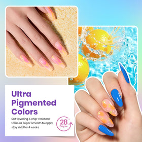 beetles Gel Nail Polish Set featuring a range of vibrant colours