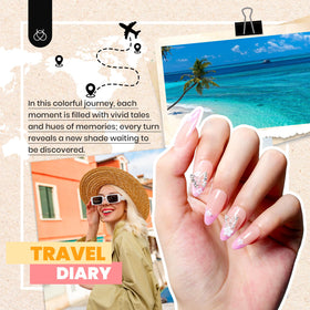 beetles Gel Nail Polish Set featuring holographic glitter top coat
