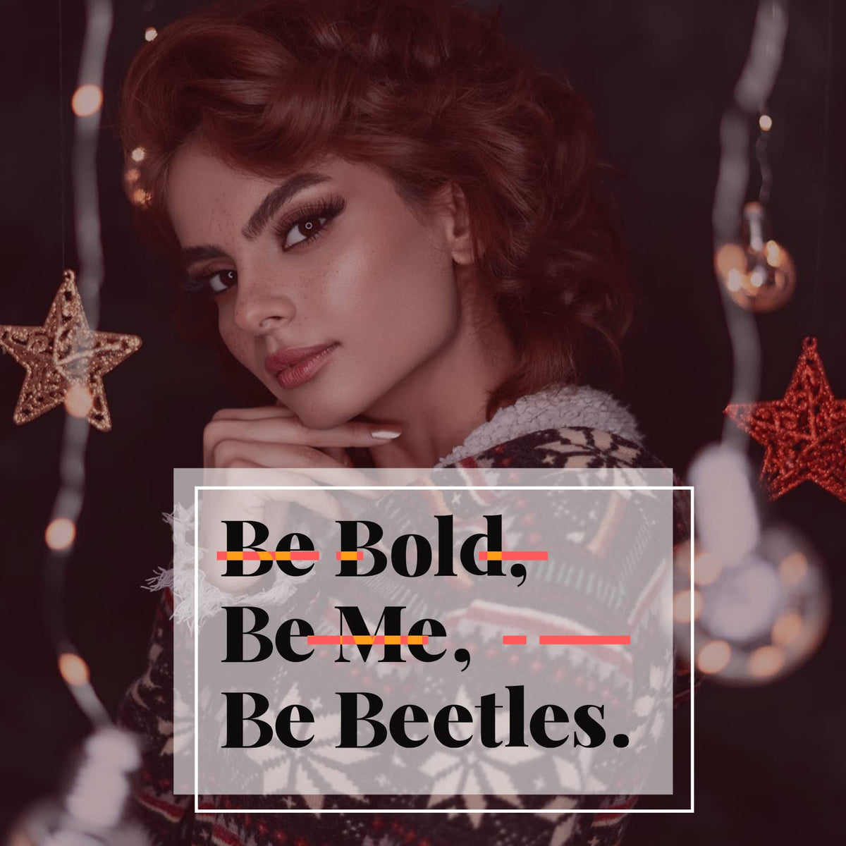 beetles Gel Nail Polish Set in a lifestyle setting with flowers