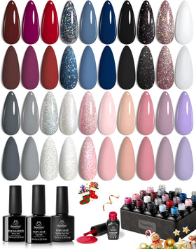 beetles Gel Nail Polish Set in elegant packaging