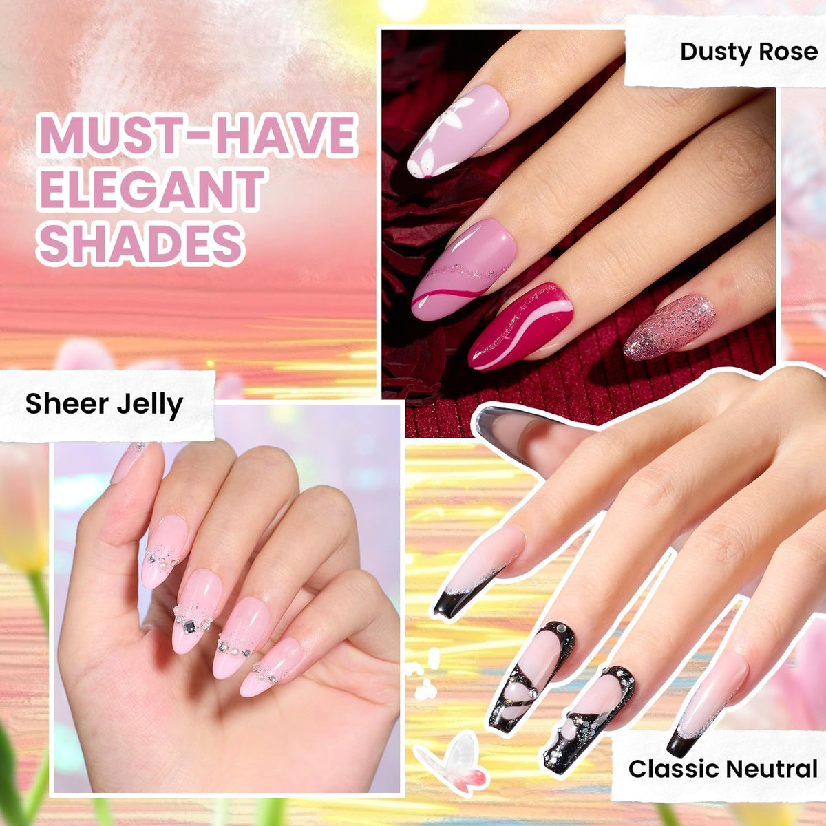 beetles Gel Nail Polish Set packaging
