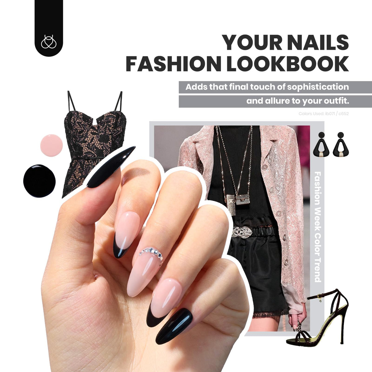 beetles Gel Nail Polish Set packaging and contents overview