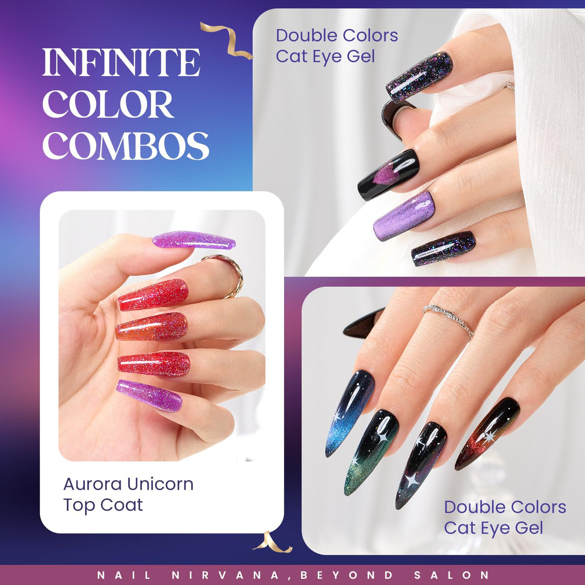 beetles Gel Nail Polish Set packaging front view