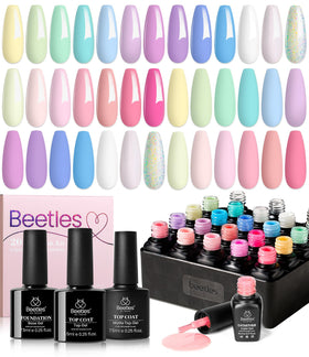 beetles Gel Nail Polish set with mini bottles