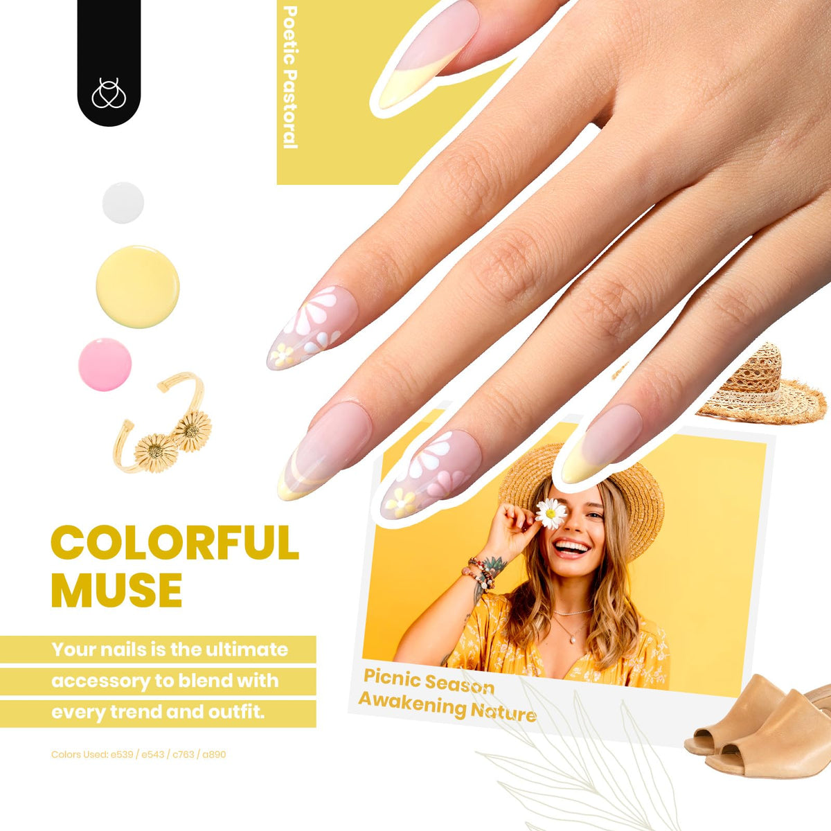 beetles Gel Nail Polish Set with various shades of gel polish
