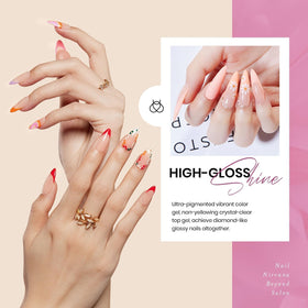 beetles Gel Nail Polish vibrant colour swatches