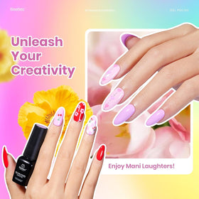 beetles Gel Nail Polish vibrant coral shade