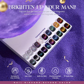 beetles Gel Nail Polish with glossy top coat application