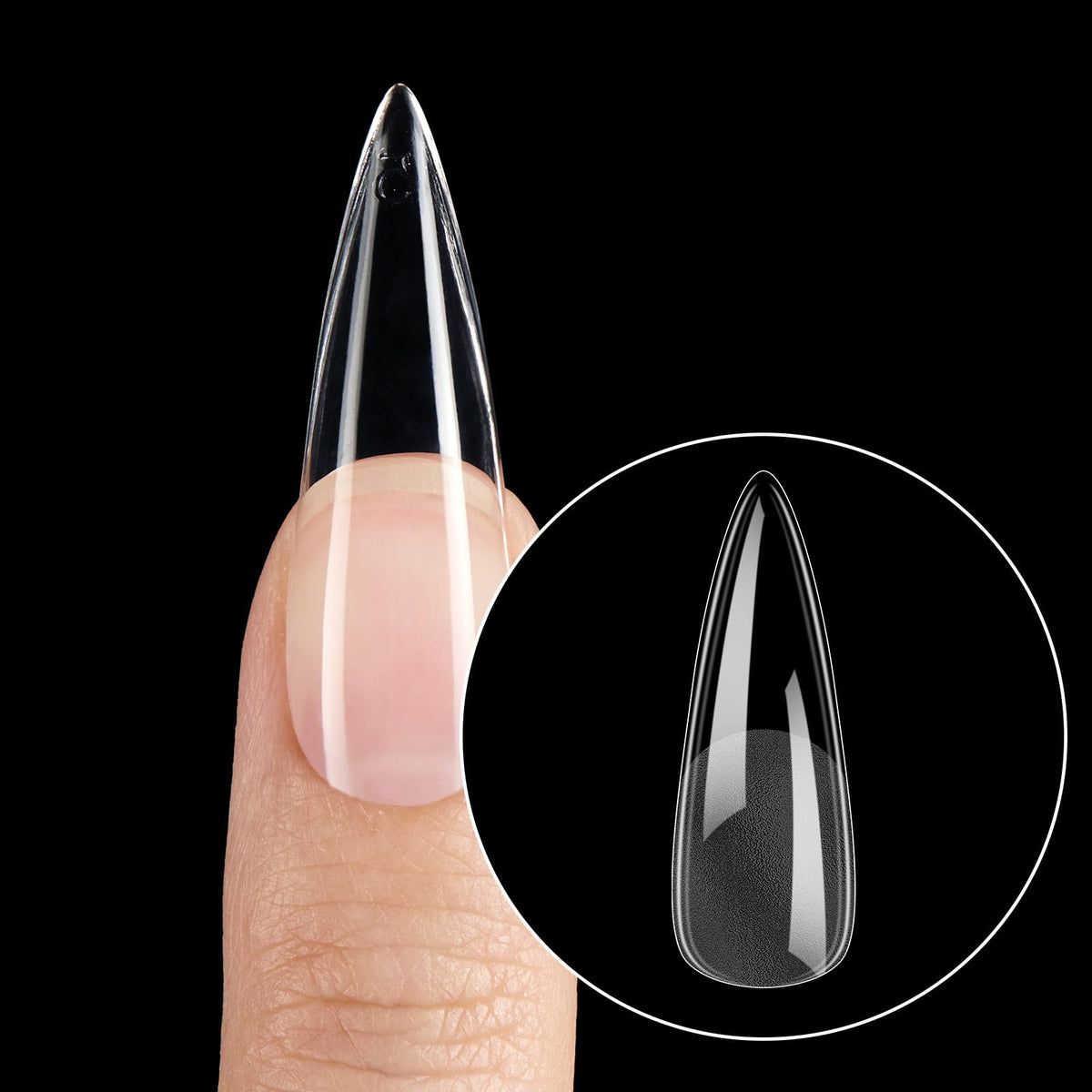 beetles Gel Nail Tips applied on nails