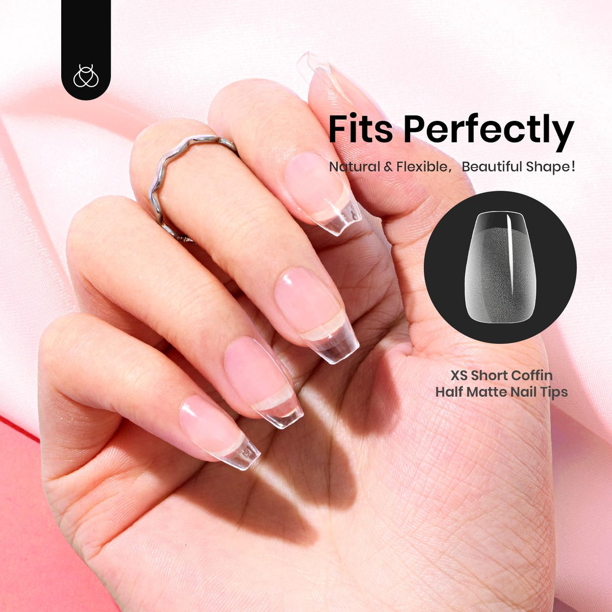 beetles Gel Nail Tips close-up of nail tips