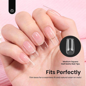 beetles Gel Nail Tips in a nail art setup
