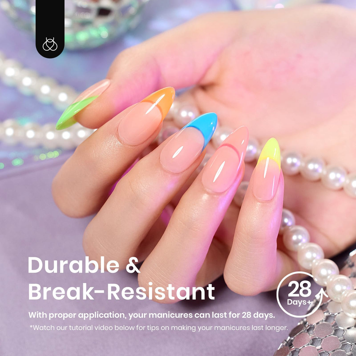 beetles Gel Nail Tips in packaging