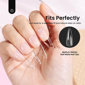 beetles Gel Nail Tips in packaging