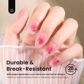 beetles Gel Nail Tips Short Oval nail tips in various sizes