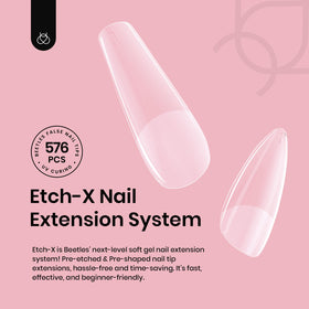 beetles Gel Nail Tips variety of sizes displayed