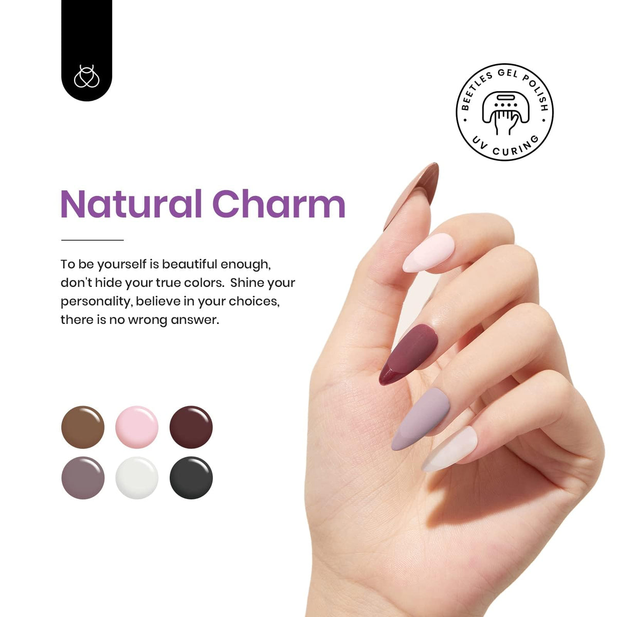 beetles Gel Polish 15 ml bottles in various shades